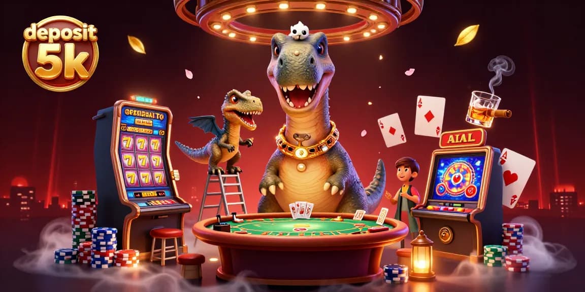 Join the excitement at deposit 5k with vibrant slot machines and dynamic casino gameplay.
