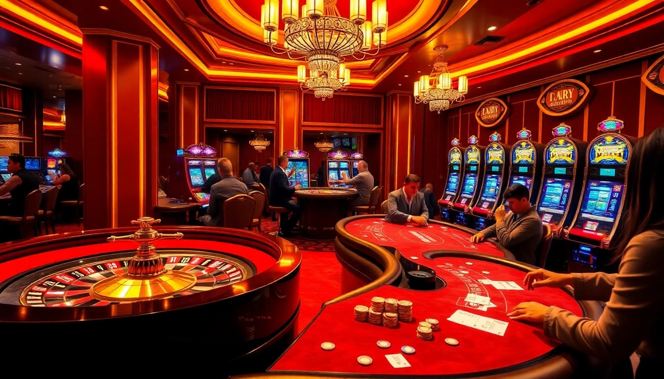Experience thrilling gameplay with luxury138 at the vibrant casino.
