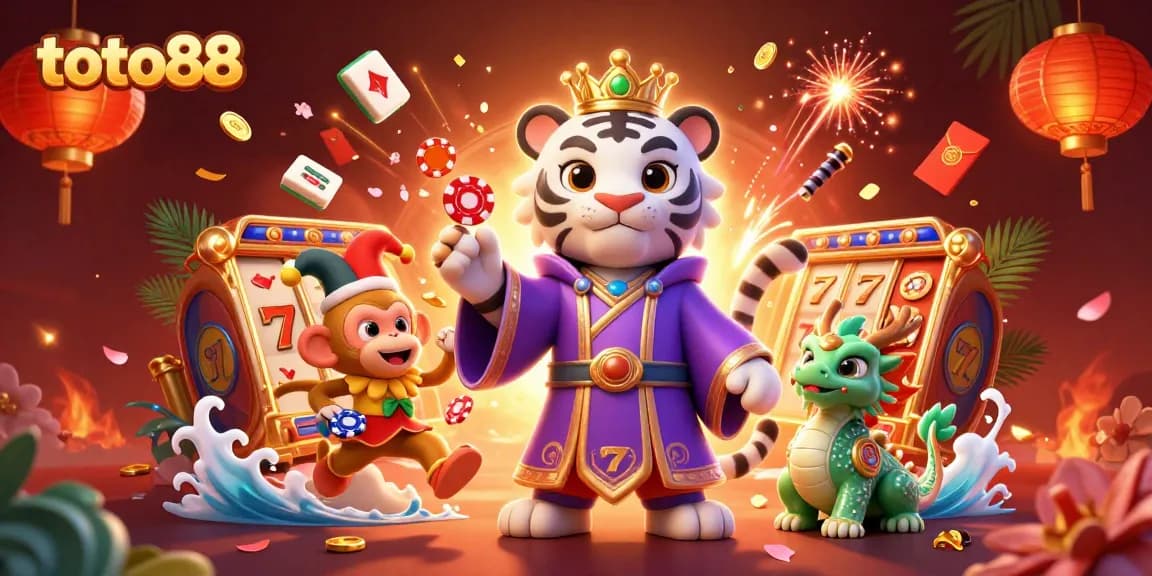 Engage with top-tier games at toto88, featuring slots, jackpots, and vibrant 3D illustrations.