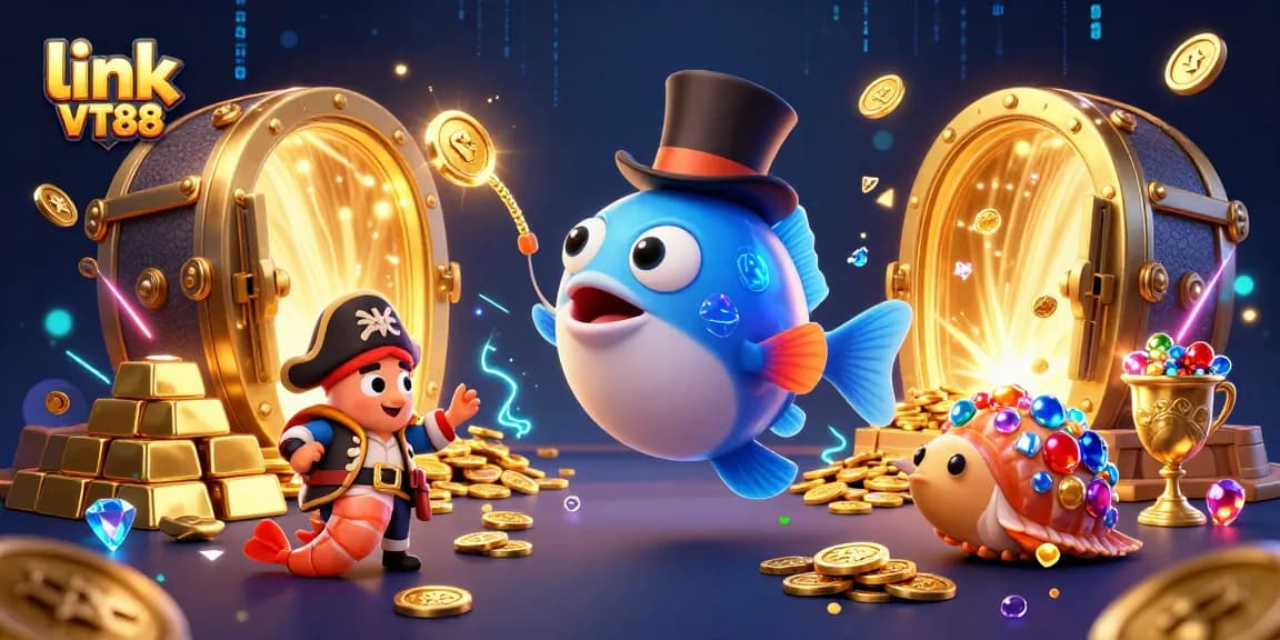 Engage with link VT88 for thrilling strategies in a treasure-laden underwater casino scene.