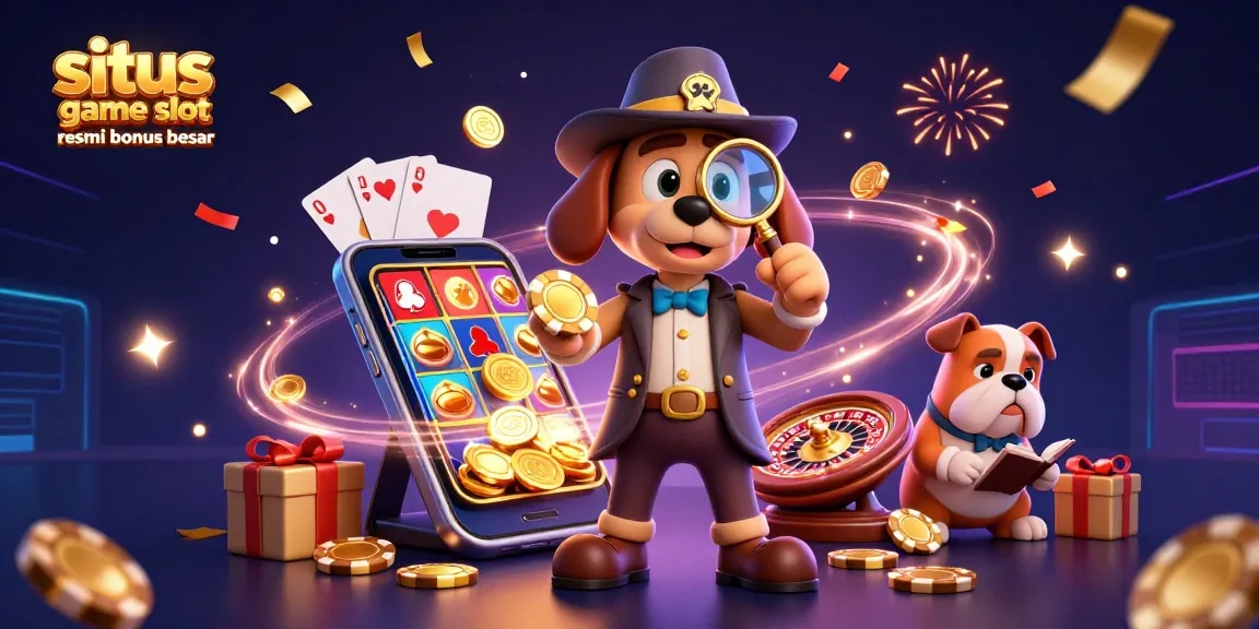 Bermain di situs game slot resmi bonus besar dengan atmosfer permainan yang penuh kemenangan dan keberuntungan.