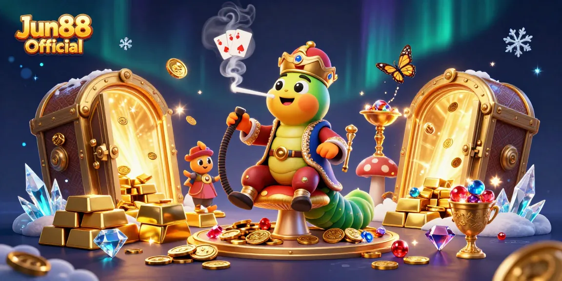 Experience thrilling gameplay with Jun88 Official's vibrant 3D casino world, filled with riches and excitement.