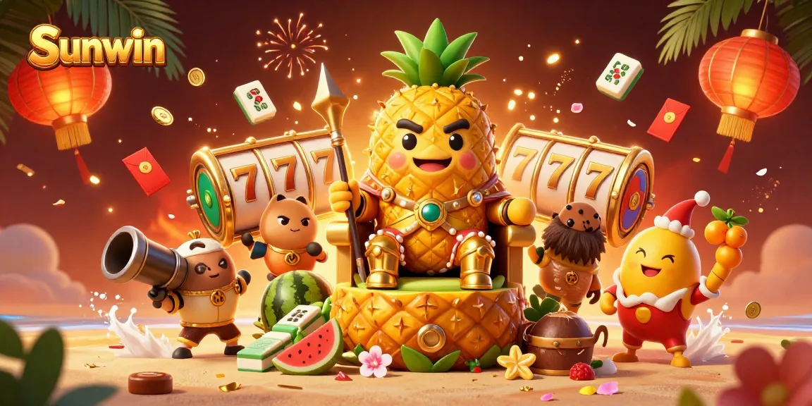 Sunwin engages players with thrilling online casino gameplay featuring vibrant characters and rich elements.