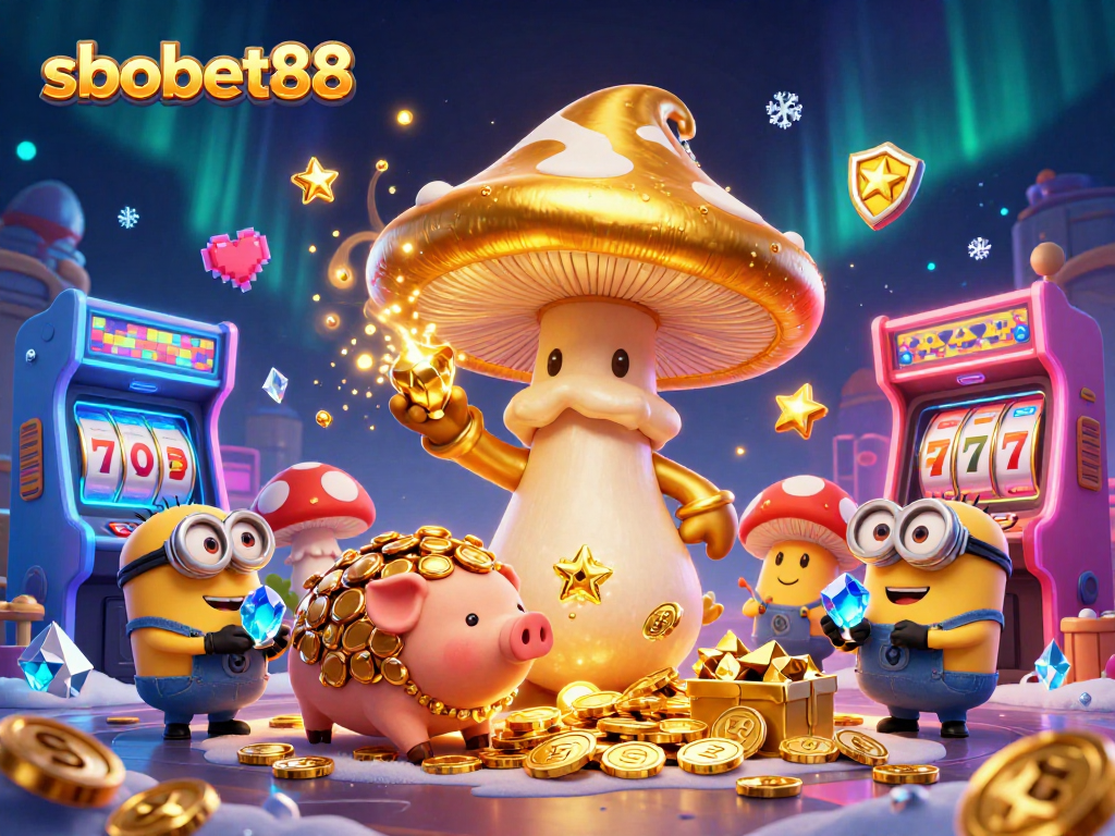 Engage in thrilling slots action at sbobet88 with vibrant characters and gold treasures