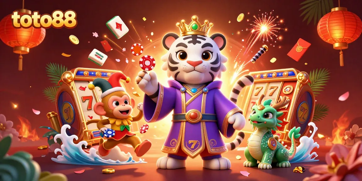 Engage with top-tier games at toto88, featuring slots, jackpots, and vibrant 3D illustrations.