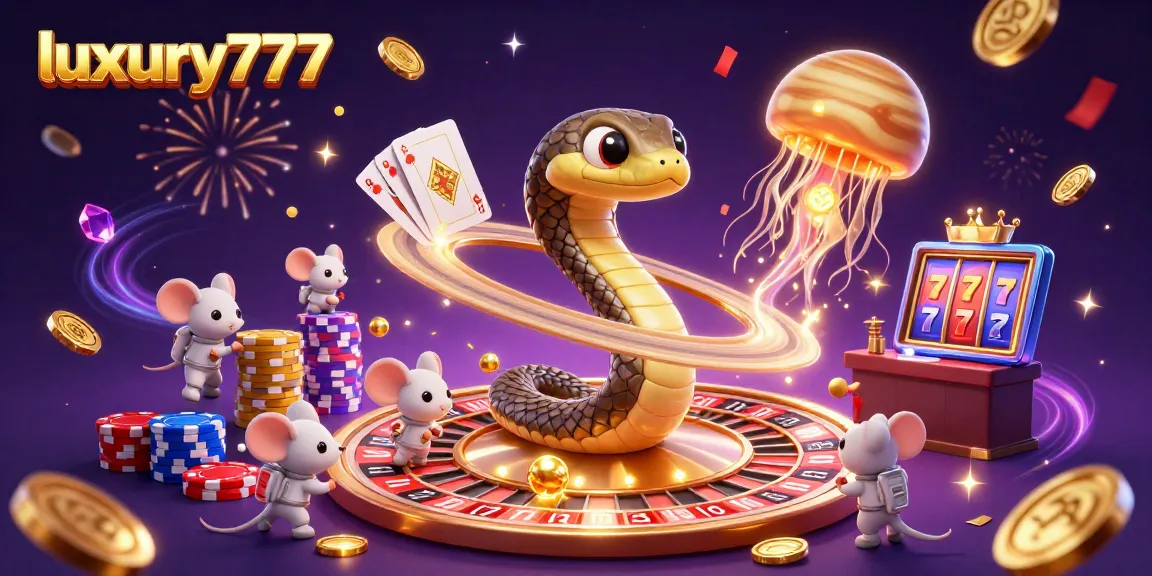 Taruhan di segment ring Saturnus oleh tikus astronot dalam permainan luxury777 yang ceria.