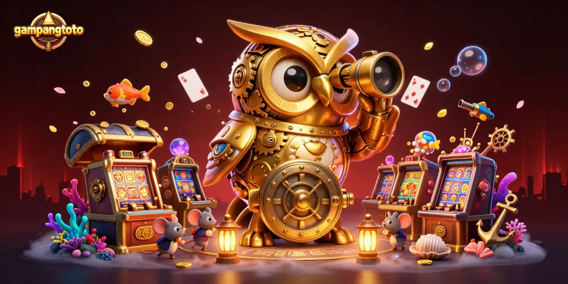 Engage with exciting gameplay at gampangtoto, featuring dynamic casino scenes and lively characters.