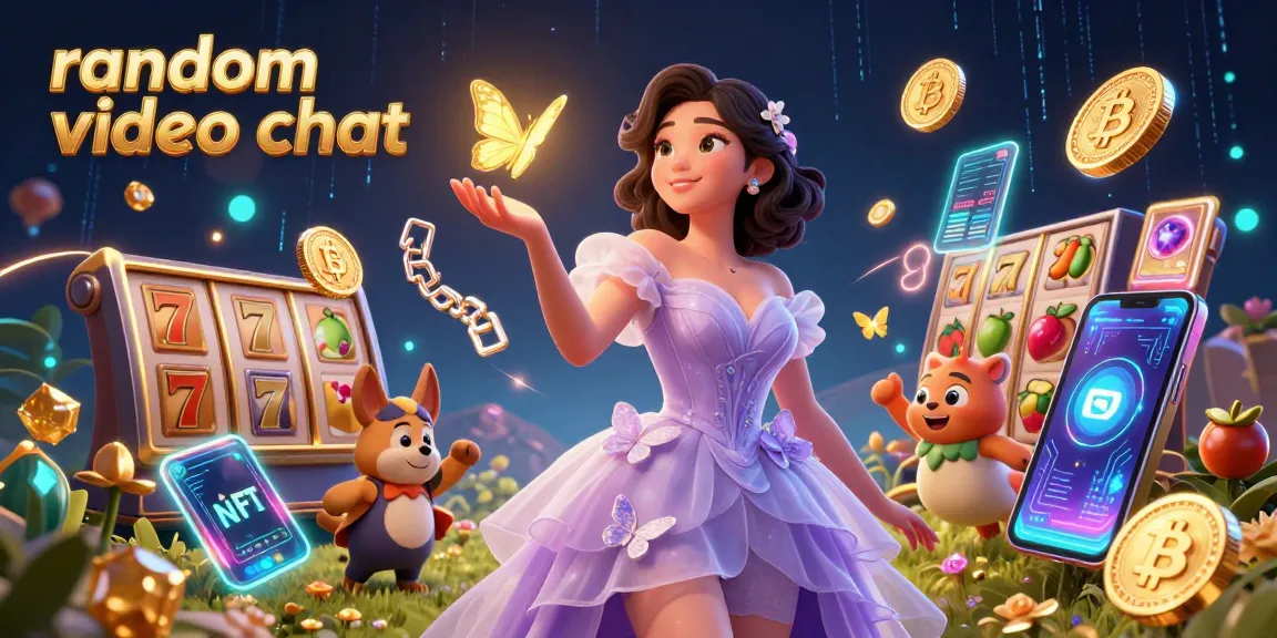 Engage in random video chat through thrilling slot reels and vibrant casino elements for instant fun.