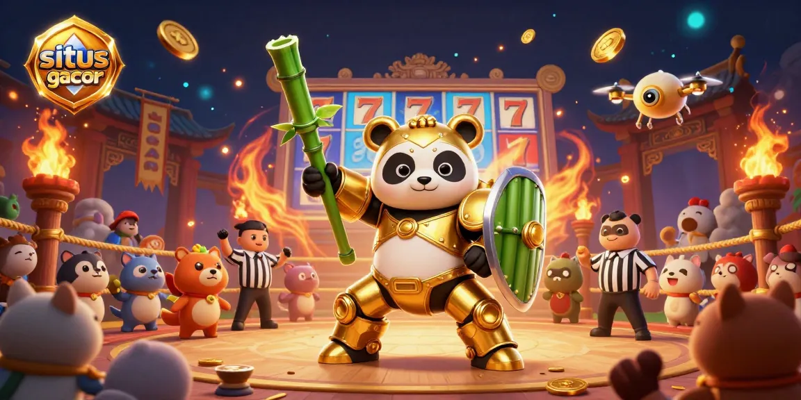 Experience exhilarating gameplay at situs slot gacor with vibrant 3D action packed in a dynamic casino scene.