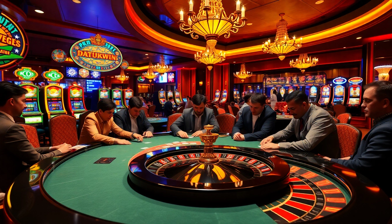 Rasakan aksi taruhan tinggi di kasino bersama pemain 'datukwin' yang terlibat dalam permainan poker yang mendebarkan.