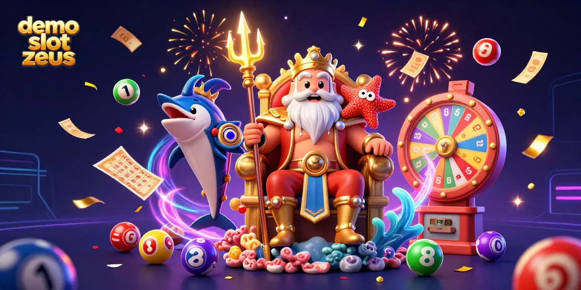 Experience the excitement of demo slot zeus with dazzling characters and casino elements.