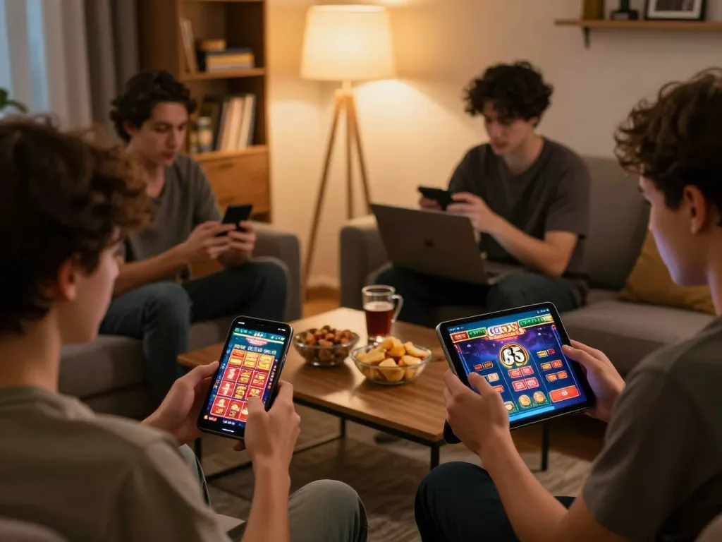 Experience thrilling online gaming with god55 in a comfortable and inviting home setup.