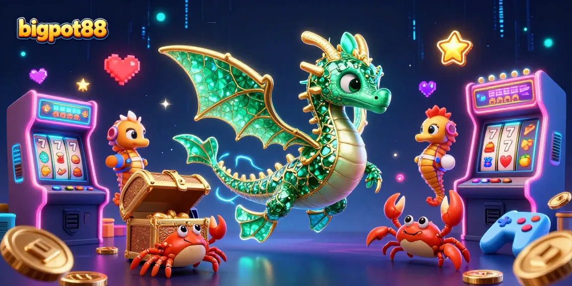 Bigpot88 offers a vibrant gaming experience showcasing lucky symbols and engaging gameplay elements.