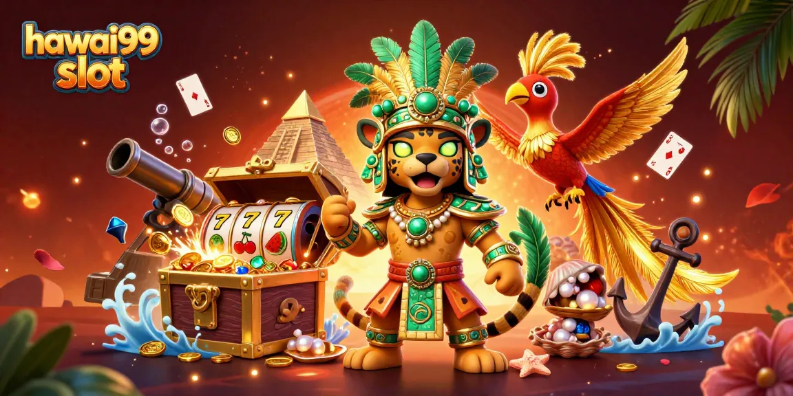 Spin the hawai99 slot reels for a chance to win exciting jackpots in a vibrant casino scene.