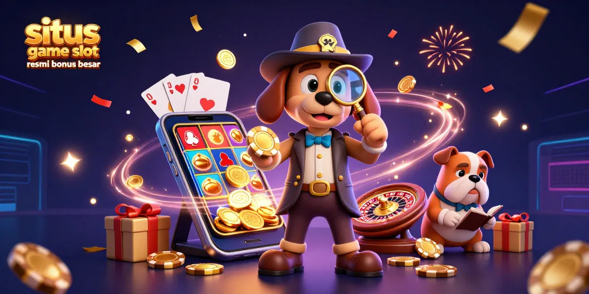 Bermain di situs game slot resmi bonus besar dengan atmosfer permainan yang penuh kemenangan dan keberuntungan.