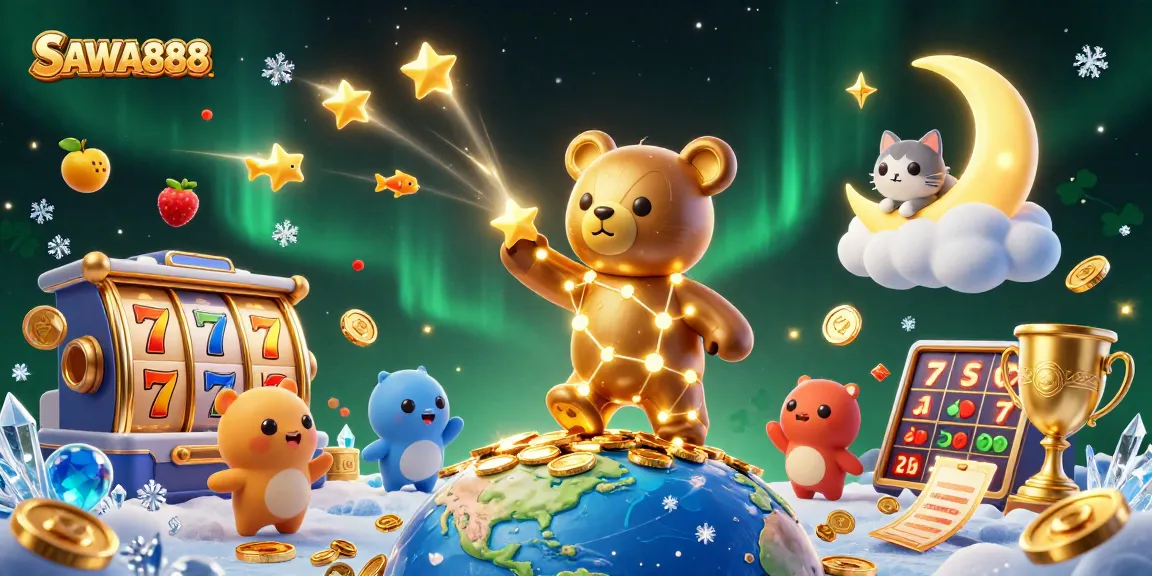 Experience thrilling wins with SAWA888's vibrant 3D casino gaming universe.