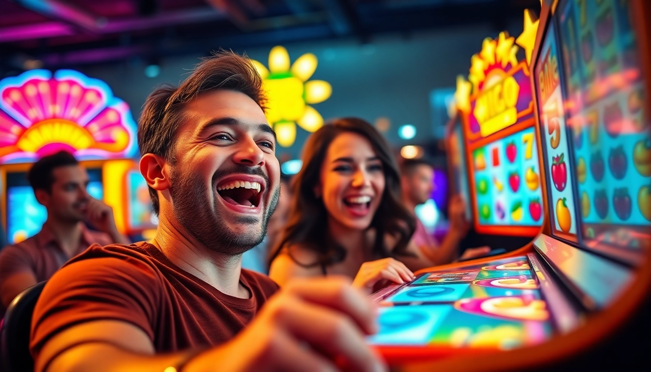 Momen kemenangan besar dalam permainan slot maxwin yang menarik dan energik.