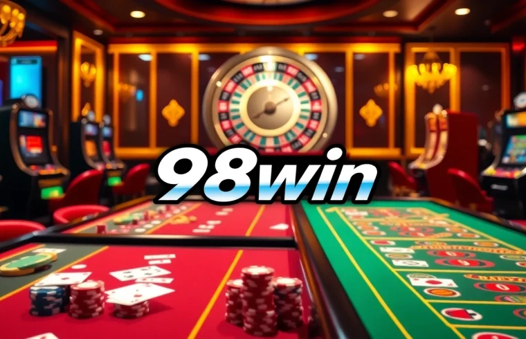 Experience the excitement of 98win trang chu with vibrant casino games and thrilling gambling activities.