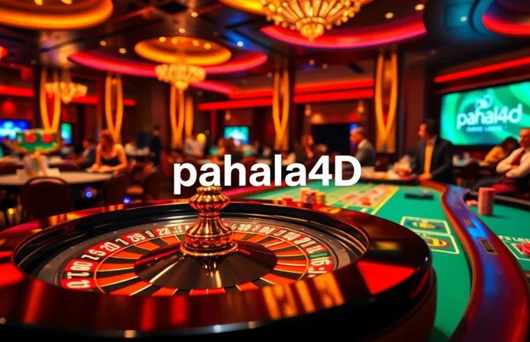 Experience high-stakes action at pahala4d with vibrant casino tables and engaging gameplay.