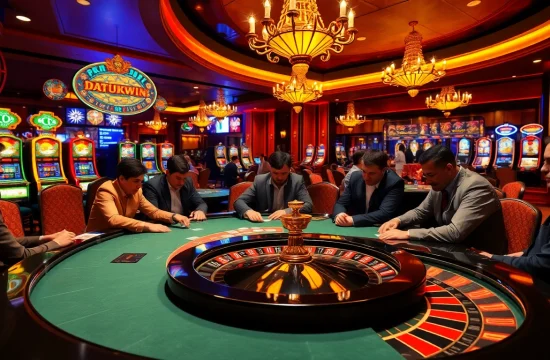 Rasakan aksi taruhan tinggi di kasino bersama pemain 'datukwin' yang terlibat dalam permainan poker yang mendebarkan.
