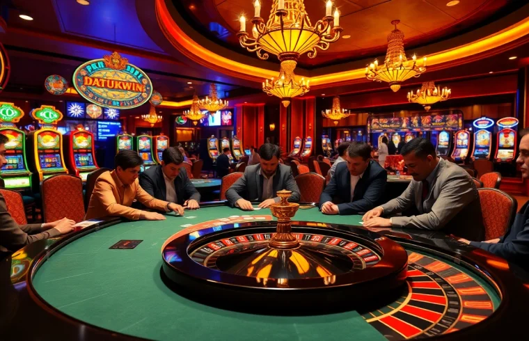 Rasakan aksi taruhan tinggi di kasino bersama pemain 'datukwin' yang terlibat dalam permainan poker yang mendebarkan.